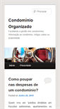 Mobile Screenshot of condominioorganizado.com